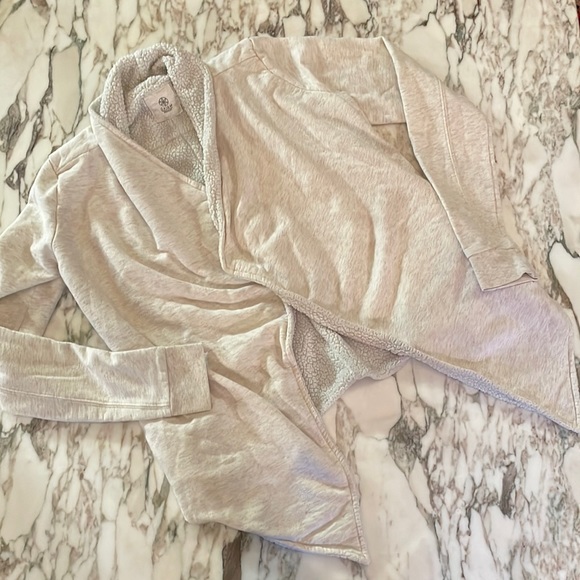 GAIAM lined open front cardigan sz M - Picture 2 of 7